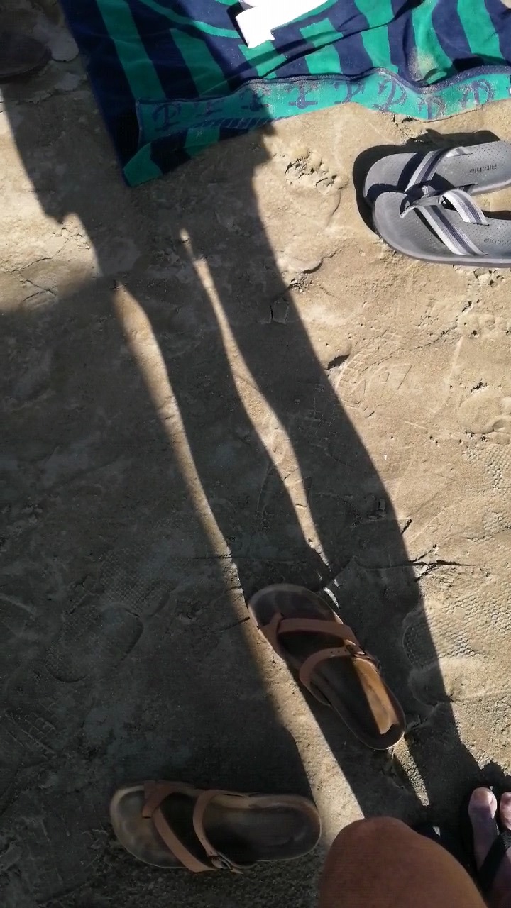 ombra sulla sabbia